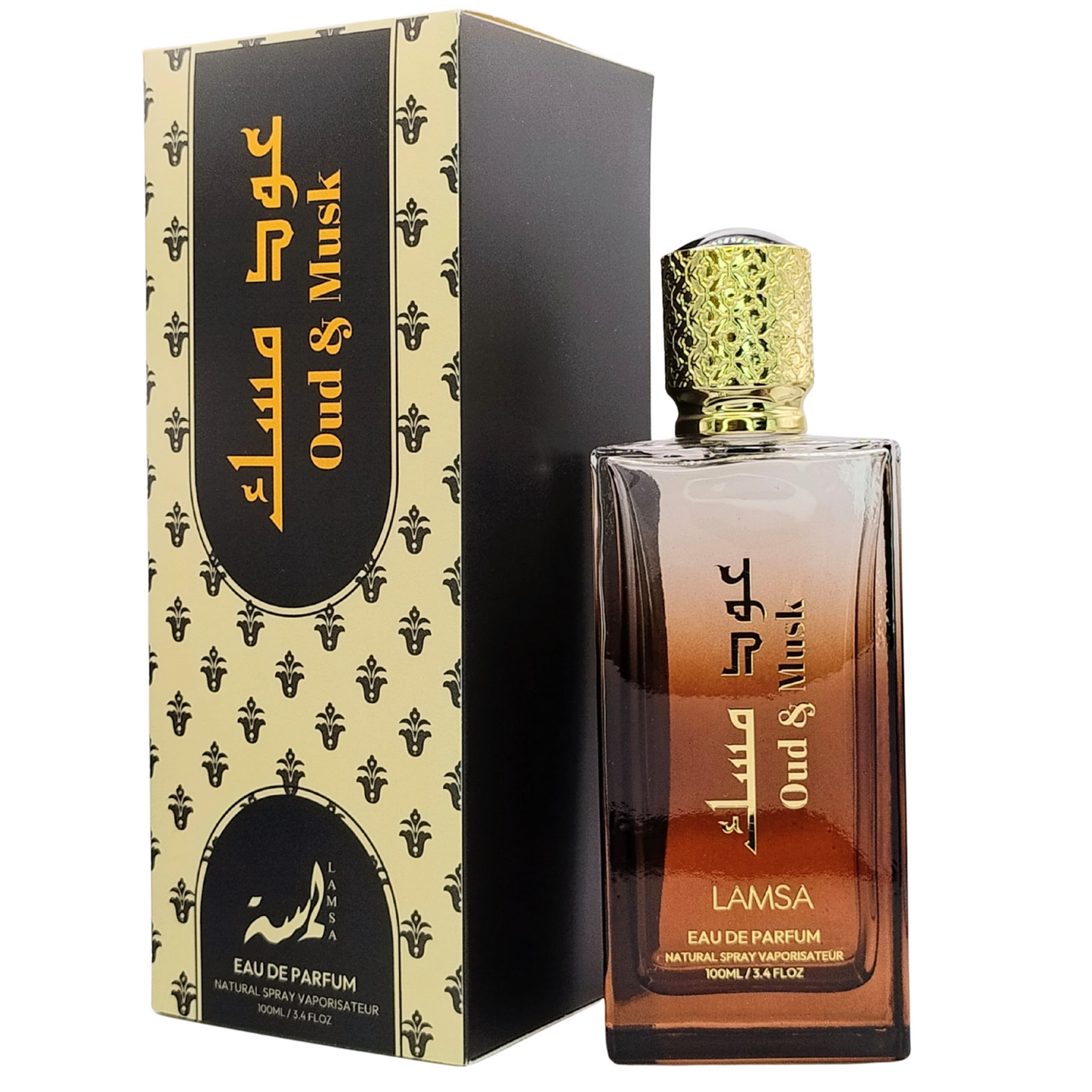 Oud & Musk Lamsa Perfumes For Men 100 ML
